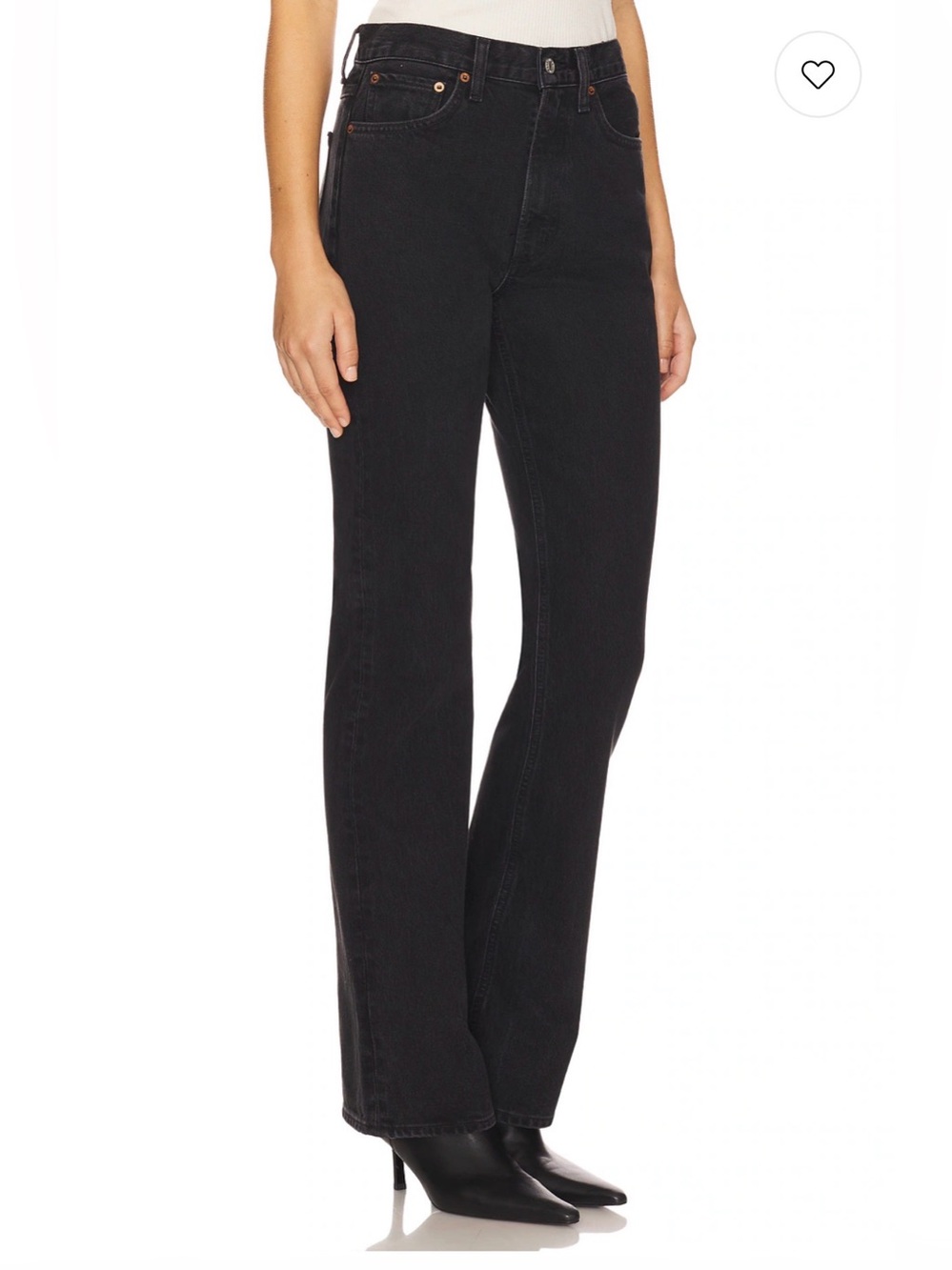 Agolde Leena Bootcut Jeans in Forecast